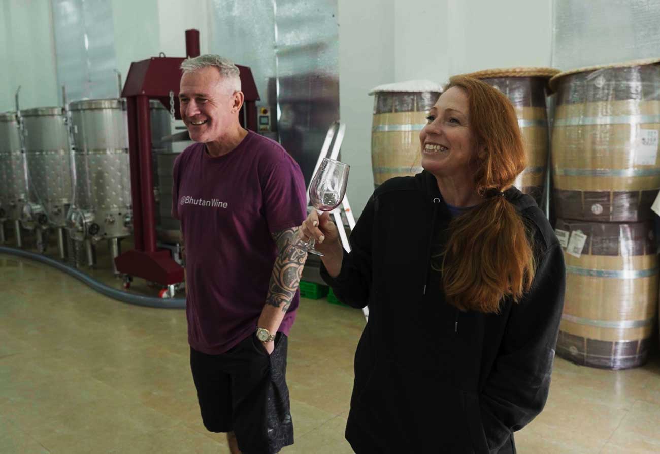 Mike Juergens and Ann Cross