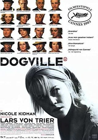 Beste danske filmer: Poster for Dogville (2003)