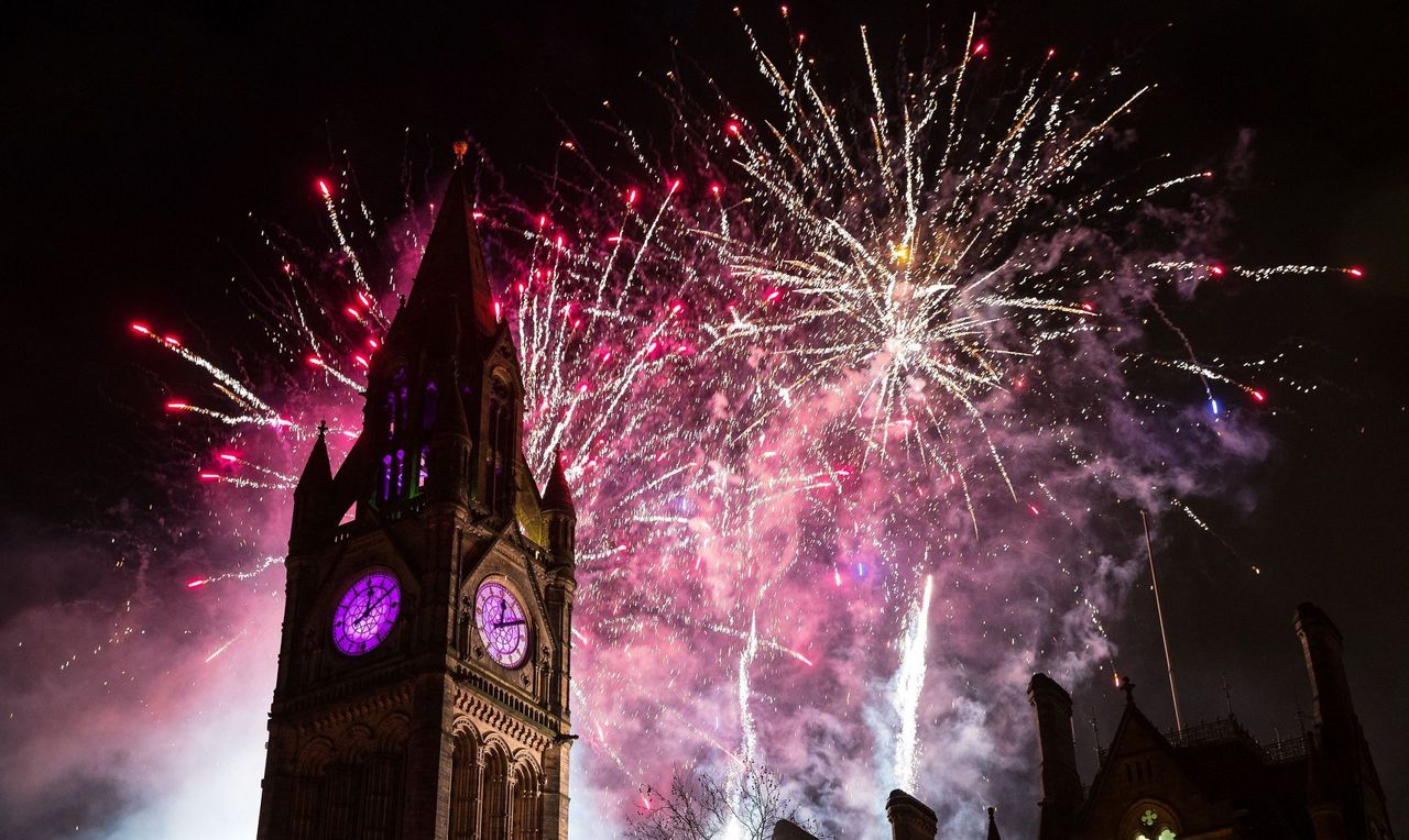 Fireworks displays 2018 North of England