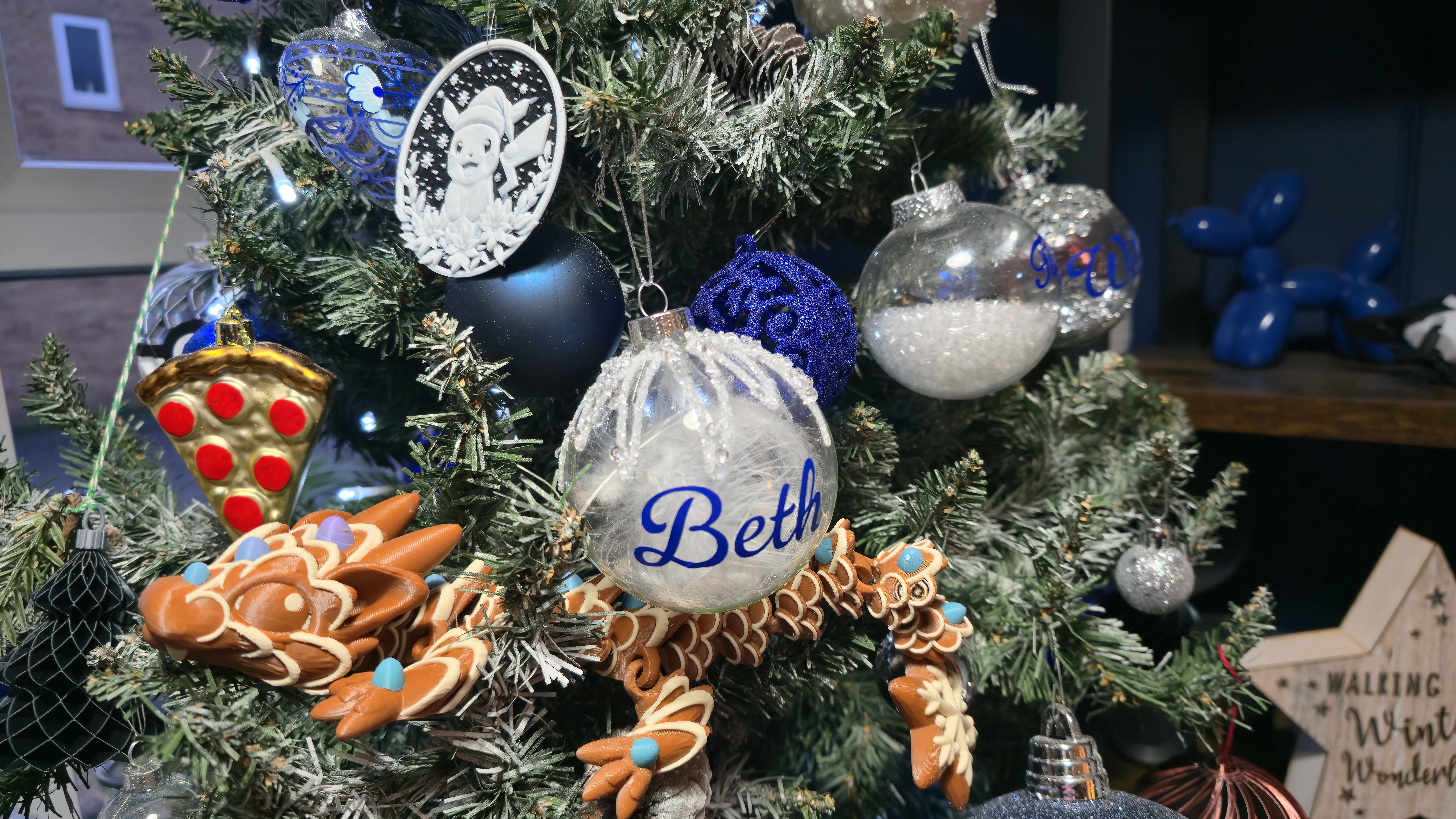 Christmas tree decor digital crafting