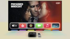 Apple TV 4K with screen