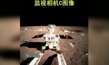 China reaches the moon