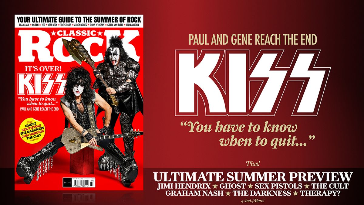 It's over! Kiss reach the end of the road: the full story - only in the new Classic Rock