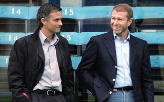 Roman Abramovich & Jose Mourinho