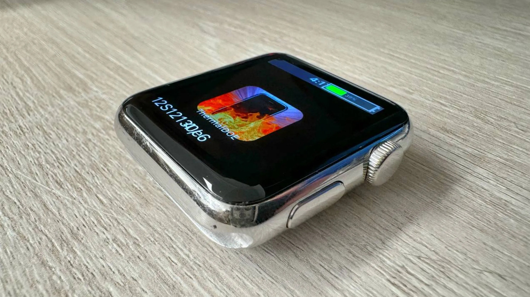 An image of an Apple Watch prototype