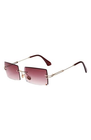 Miami 58mm Rectangle Sunglasses