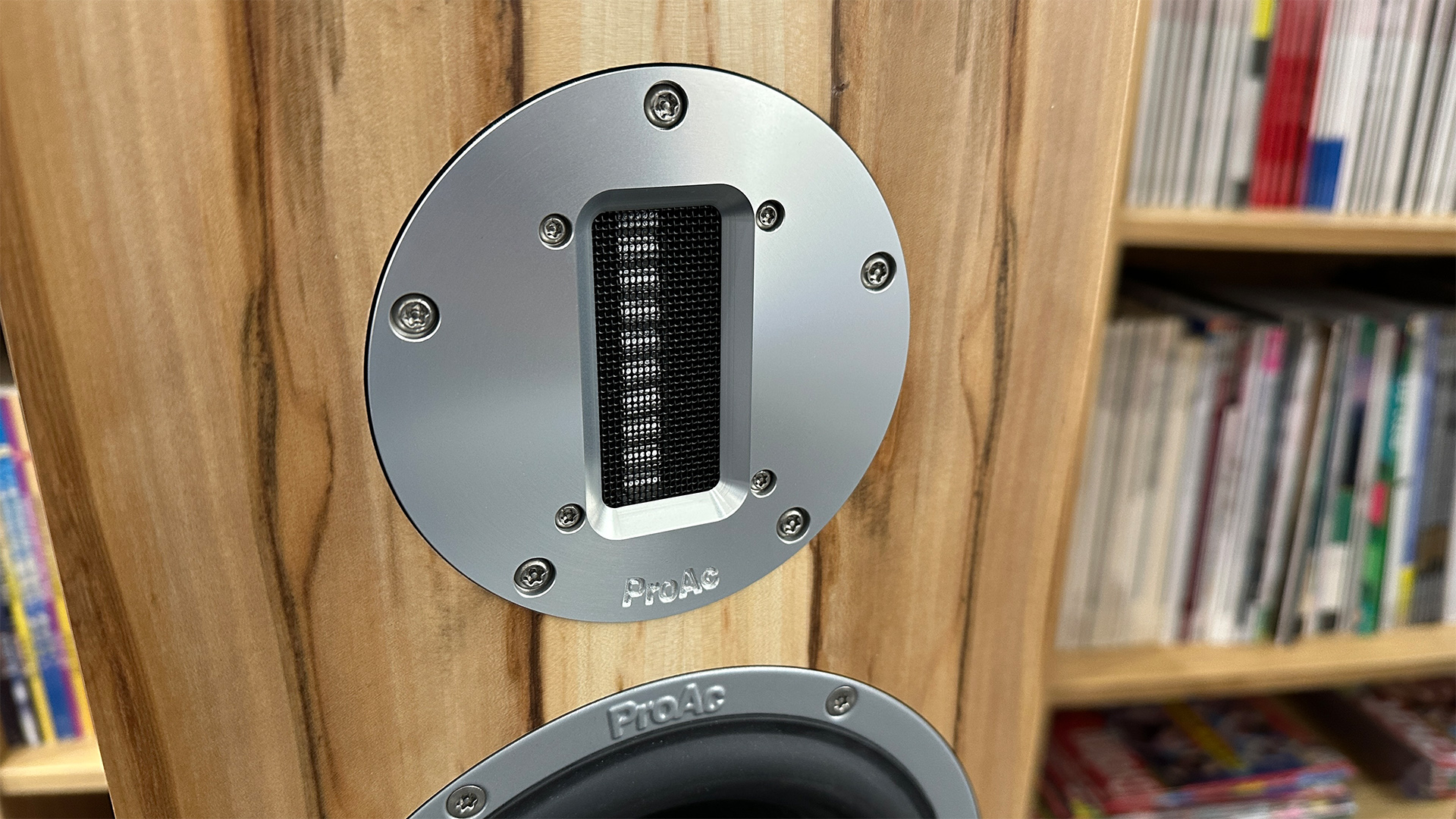ProAc K3 floorstanding speakers detail of tweeter
