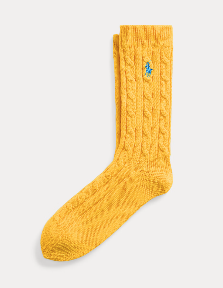 Polo ralph lauren, Cable-Knit Crew Socks