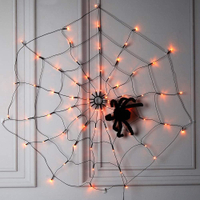 EAMBRITE Halloween Spider Web Lights | £19.99 at Amazon