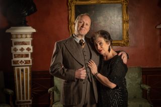 Midsomer couple: Adrian Edmondson and Caroline Quentin play husband and wife Hugo Welles and Helen.