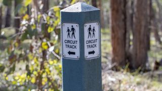 circuit trail sign