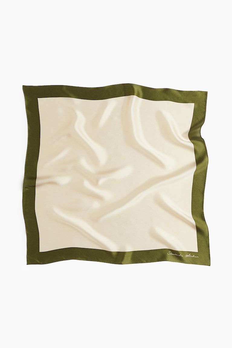 Printed Silk Scarf