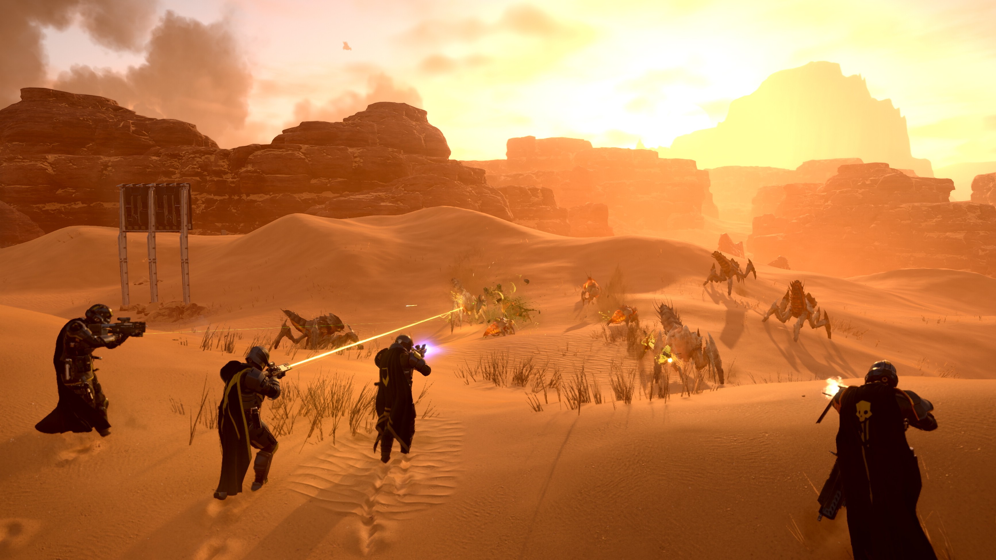 A Helldivers 2 promotional screenshot.