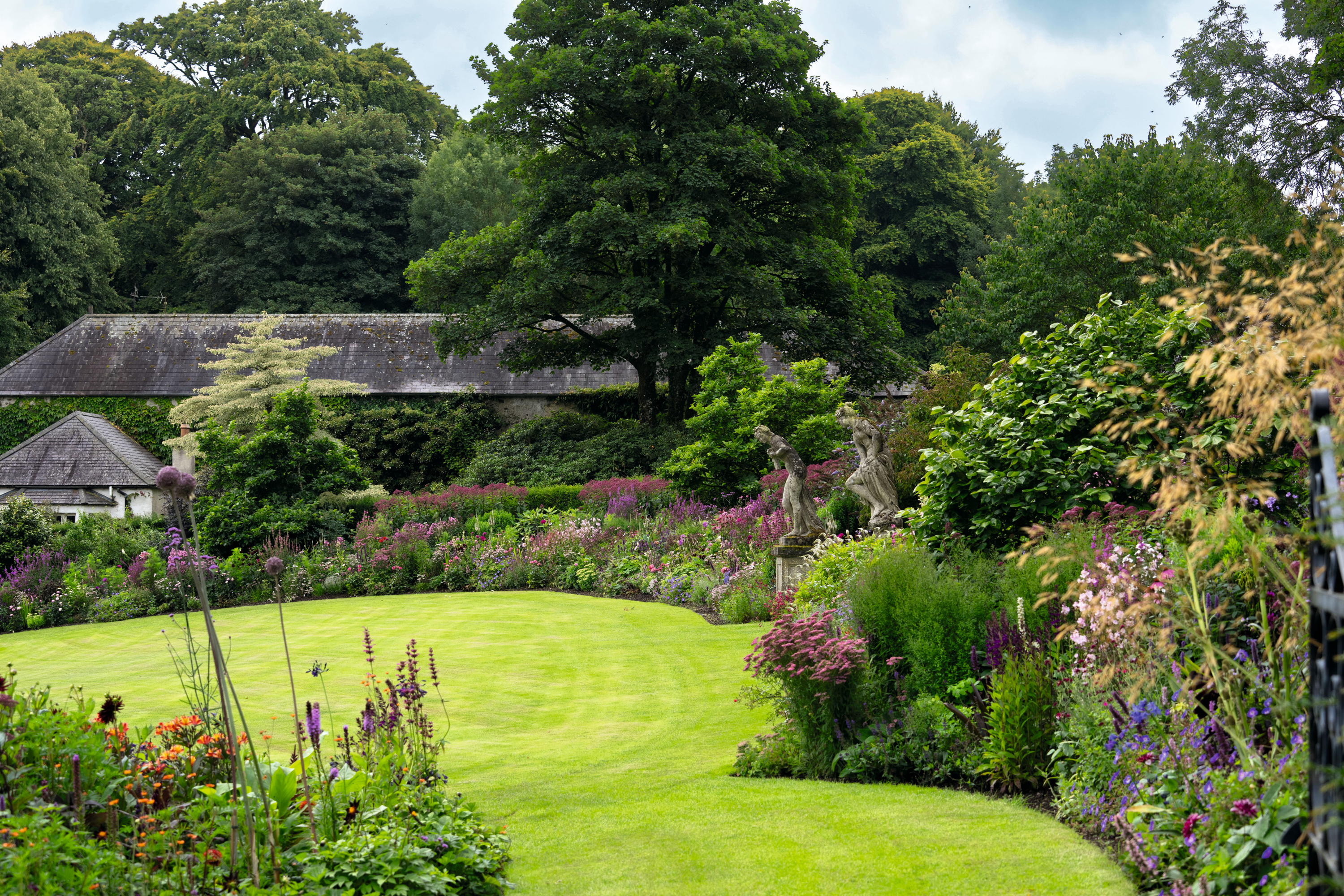 The garden at Ballynure House