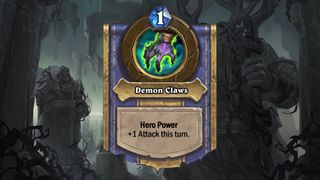 Illidan Stormrage Hero Power Demon Claw