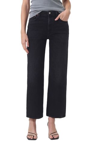 Harper Crop Wide Leg Jeans