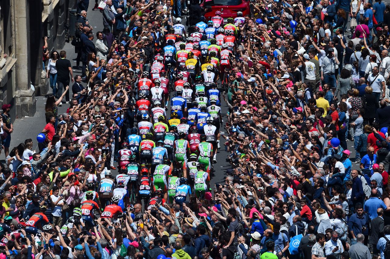 The Giro d'Italia stage 4