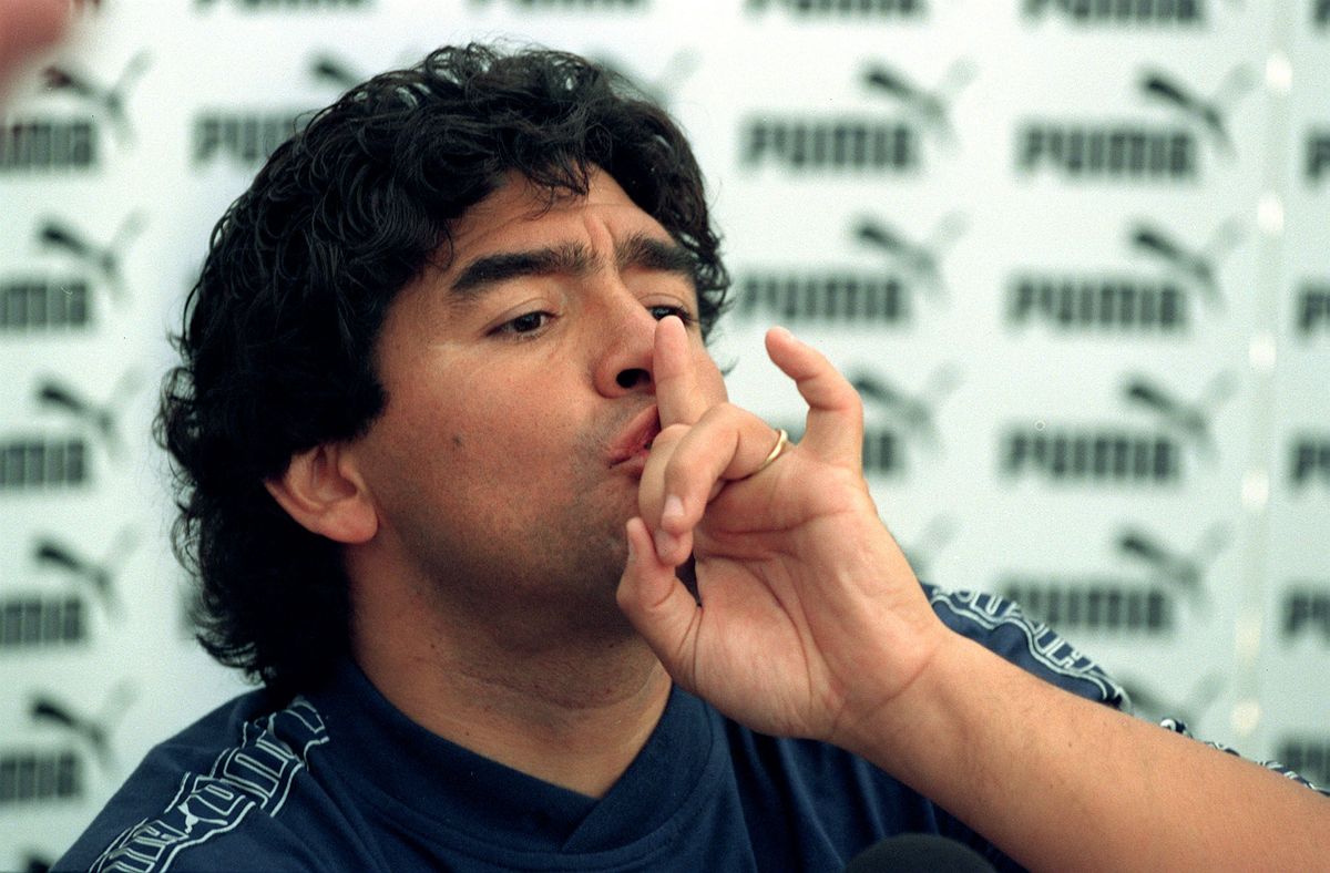 Diego Maradona honoured with holographic display at Copa America