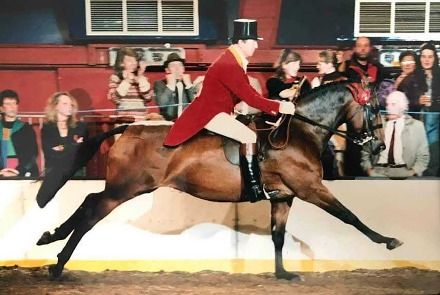 Peter Richmond riding Small Print