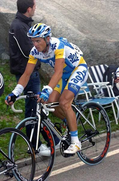 Simon Gerrans (Ag2r) shows the strain