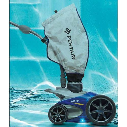 This machine will clean an average pool within about two hours.