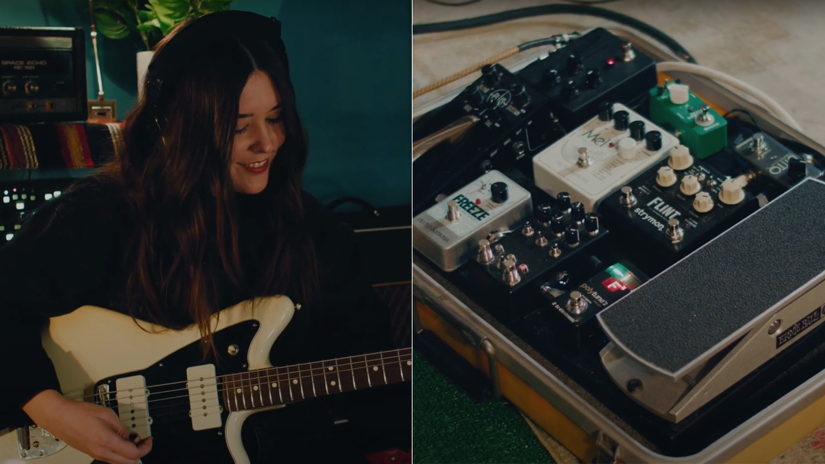Sydney Sprague's pedalboard