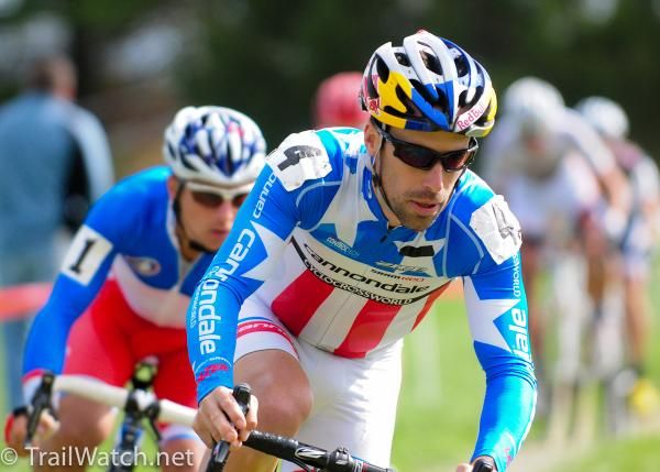 Tim Johnson (Cannondale-Cyclocrossworld.com) taking control of the race