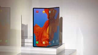 Huawei Mate X on display
