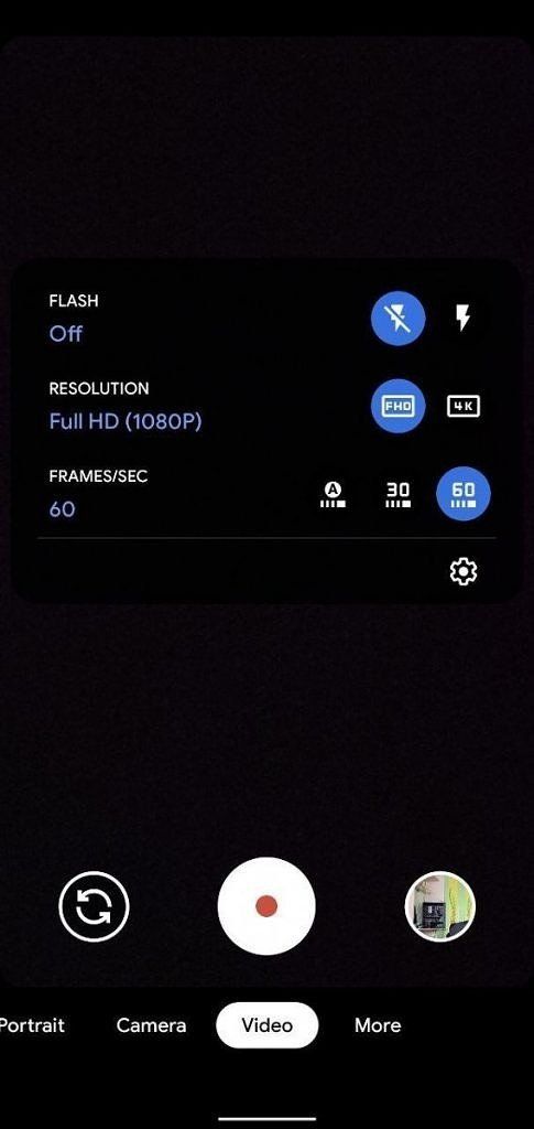 Google Camera 7 4 Pixel 4 Video Resolution Toggle