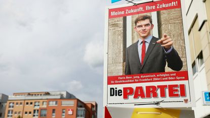 German election poster 