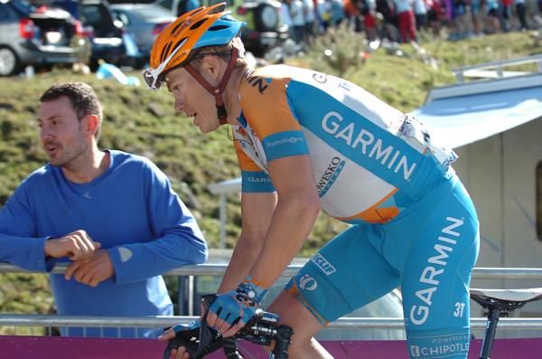 Tom Danielson (Garmin-Transitions) went on the attack.