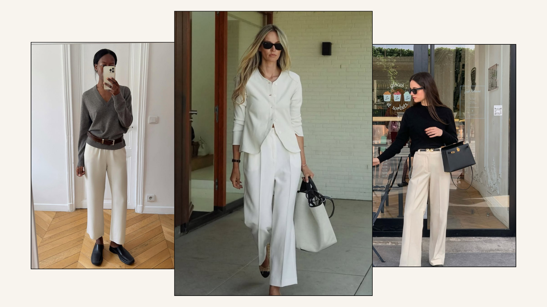 White Trousers