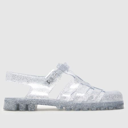 Juju Jellies Maxi Flat in Silver