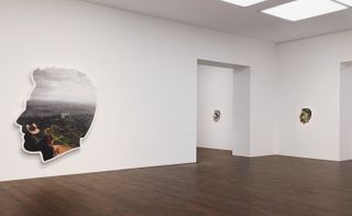 Installation view of Alex Israel’s ‘Always On My Mind’ at Gagosian Grosvenor Hill, London