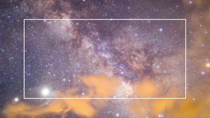 Milky way galaxy with stars and space dust in the universe, September 2021 horoscope