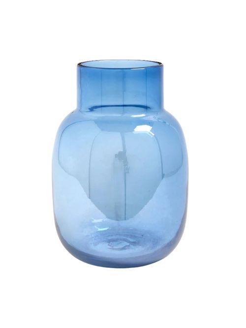 Blue Glass Vase