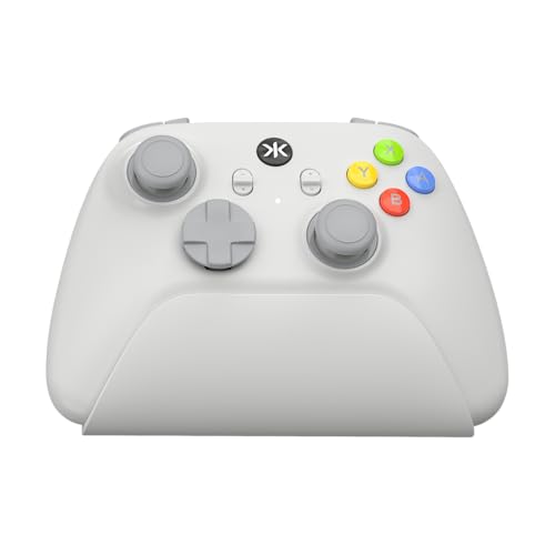 Crkd Ult Pro Wireless Gaming Controller for Switch 2 | Bayx Layout | No Stick Drift Tmr | 4 Back Buttons | Pro Controller Compatible With Nintendo Switch 2, Switch Oled, Pc &amp;amp; Mobile (pal Grey)