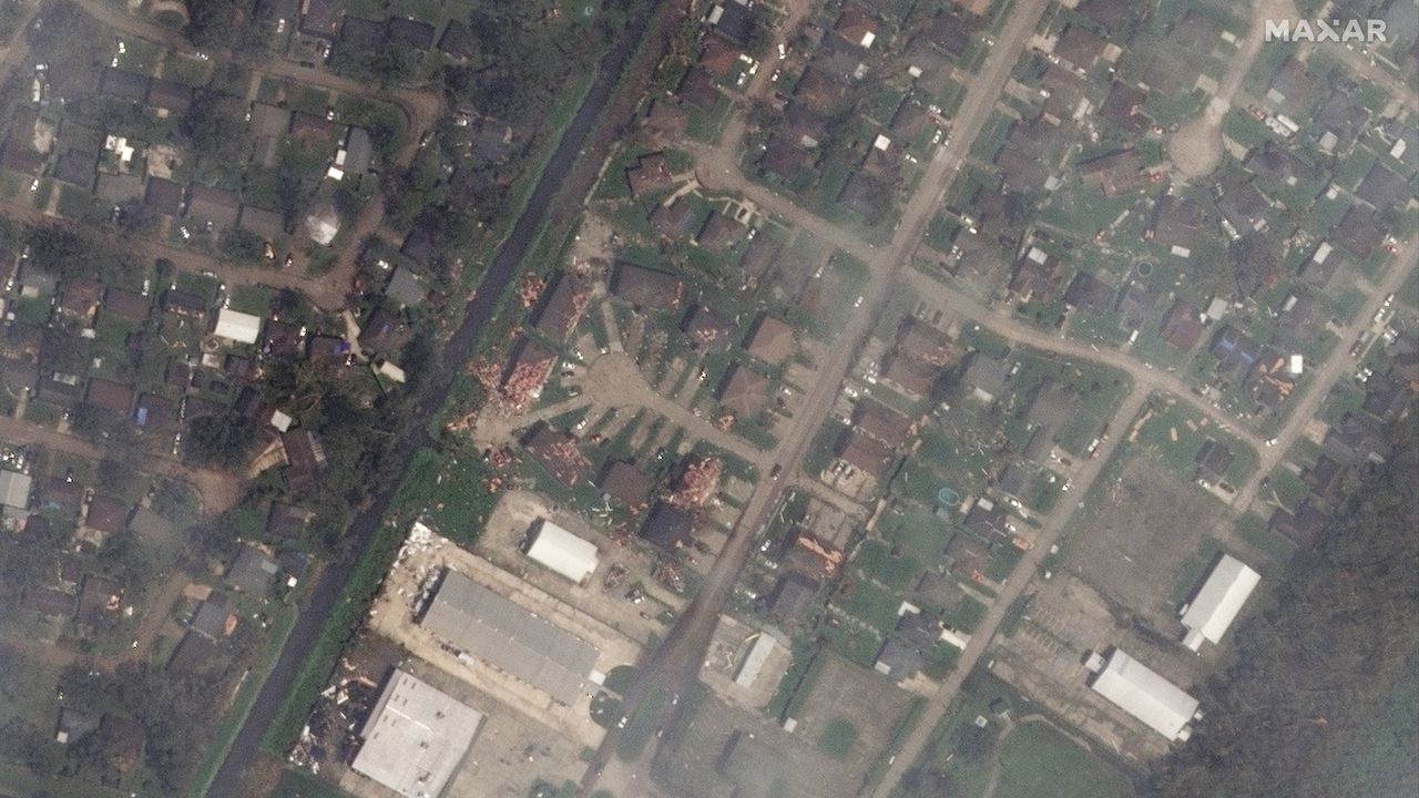 The same part of La Place, as seen on Aug. 31, 2021.