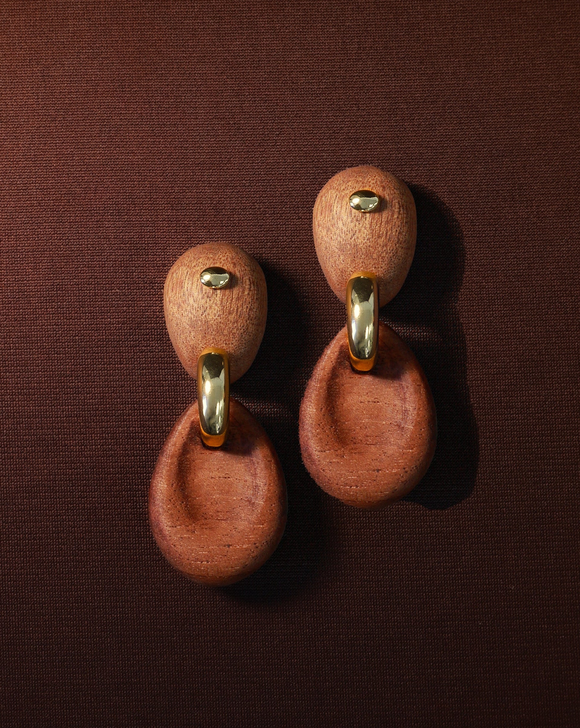 Gemina Earrings - Gold