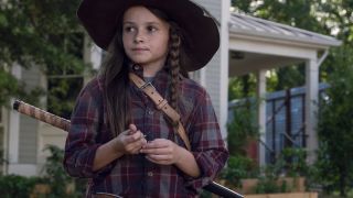 Judith in The Walking Dead.