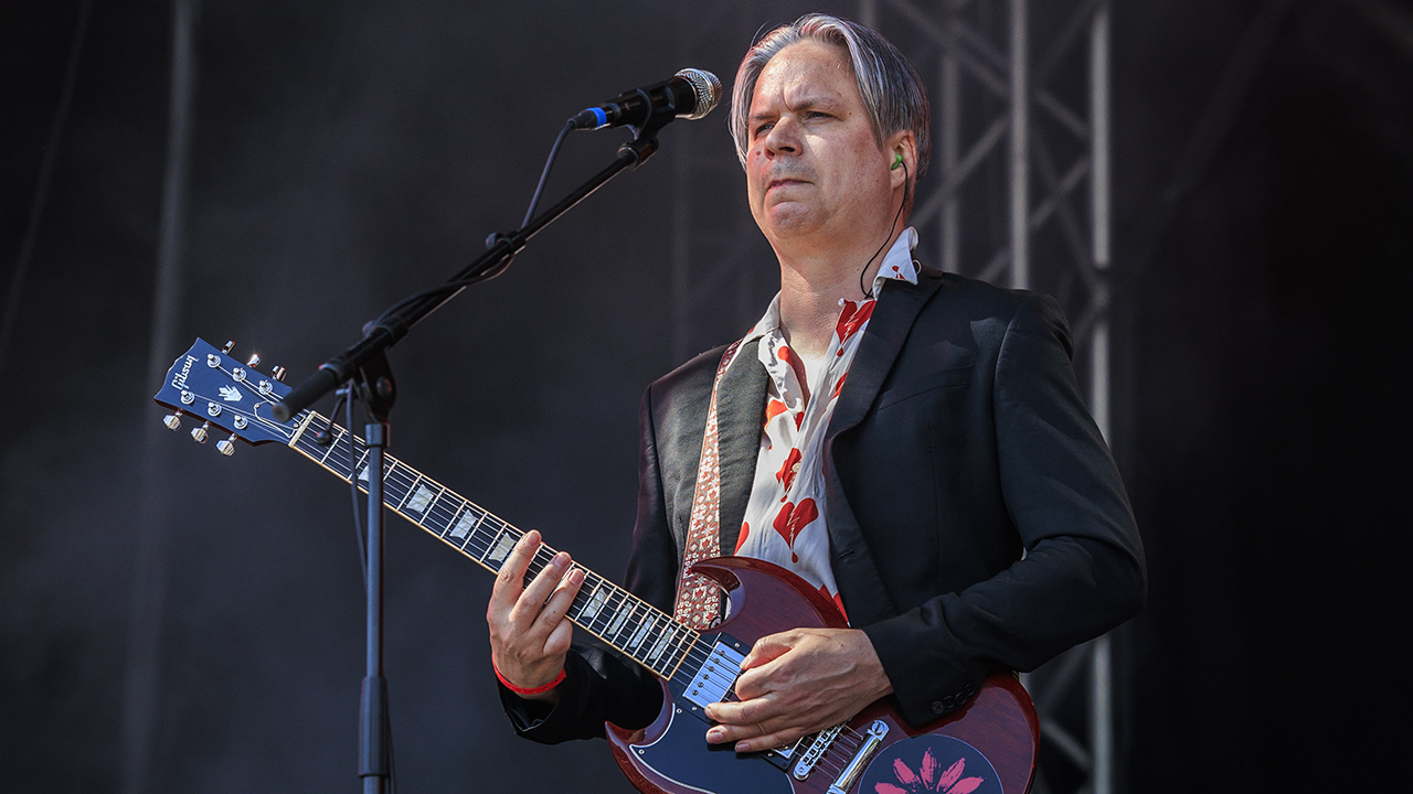 OSLO, NORWAY - JUNE 28: Mike Vennartfrom Empire State bastards performs on stage at Tons Of Rock Festival 2024 on June 28, 2024 in Oslo, Norway.  (Photo by Per Ole Hagen/Redferns)