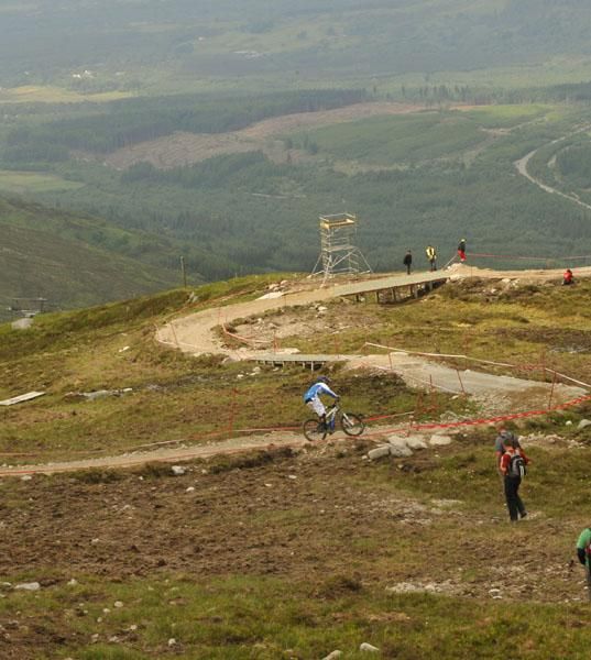 Upper course offer spectacular views