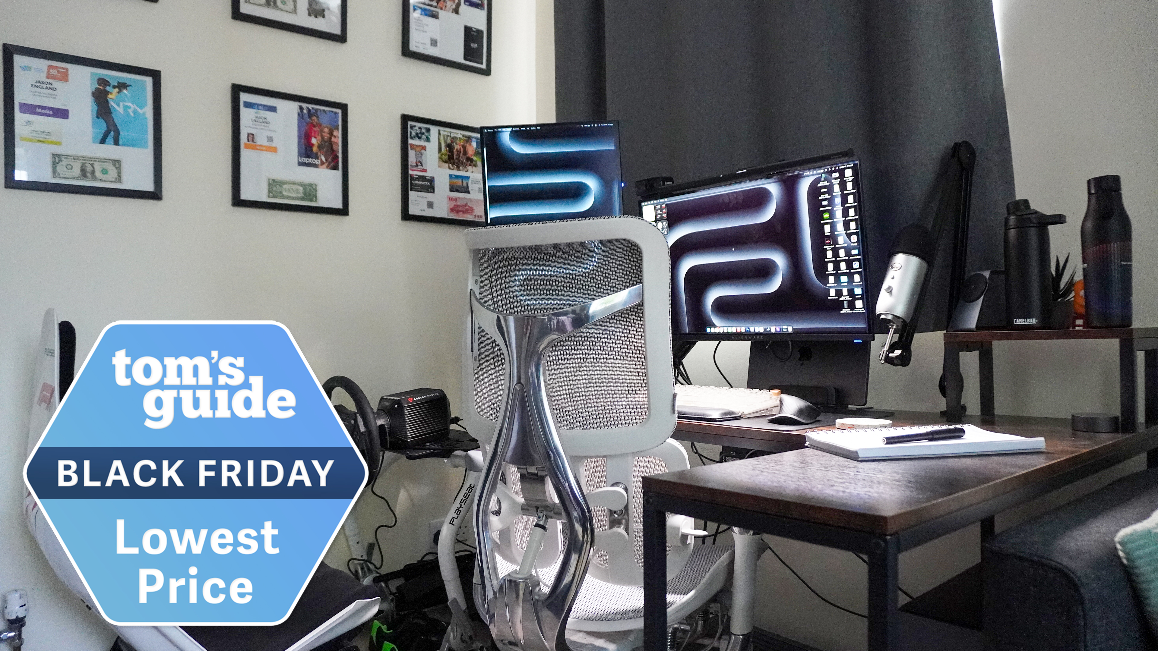 Tribesigns L-shaped desk