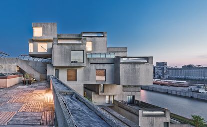 Habitat 67 Unit exterior