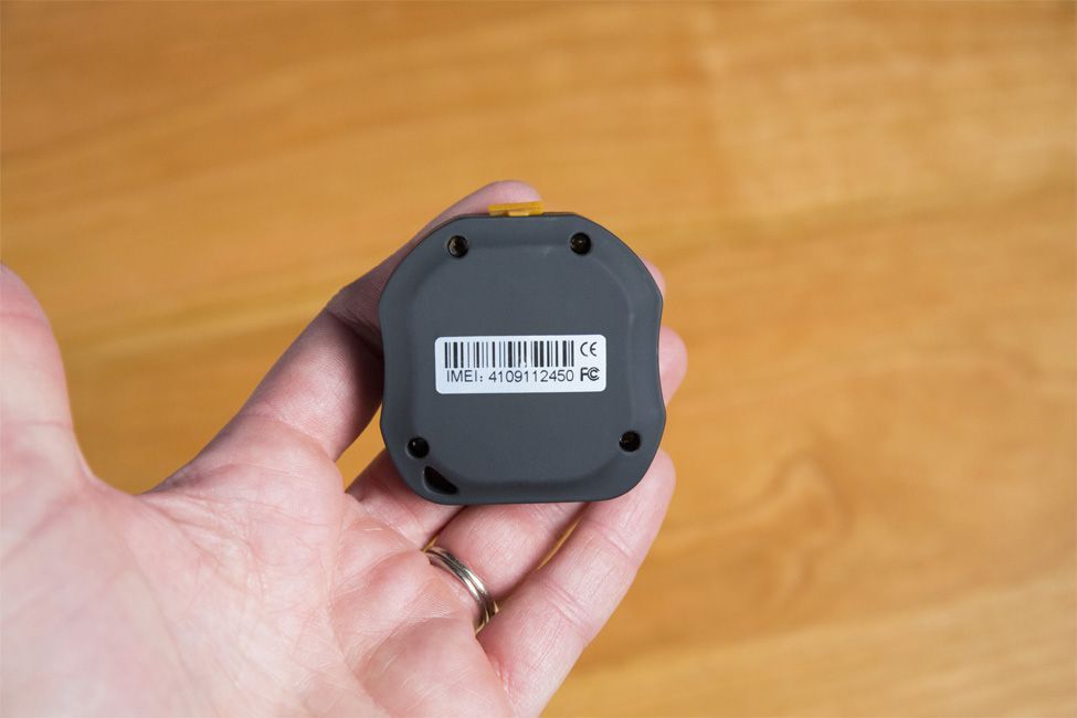 The IME number on the back of the tag is necessary for setting the SafePet4Me up with a cell phone.