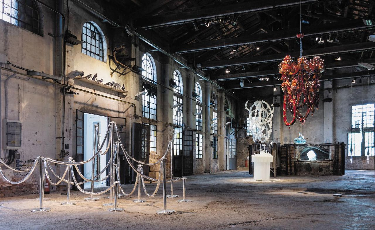 Glasstress 2019, installation view at Fondazione Berengo Art Space, Murano