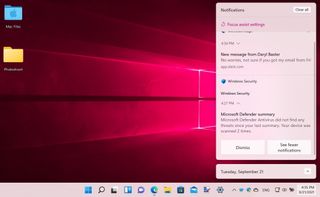 Windows 11 notifications screenshot