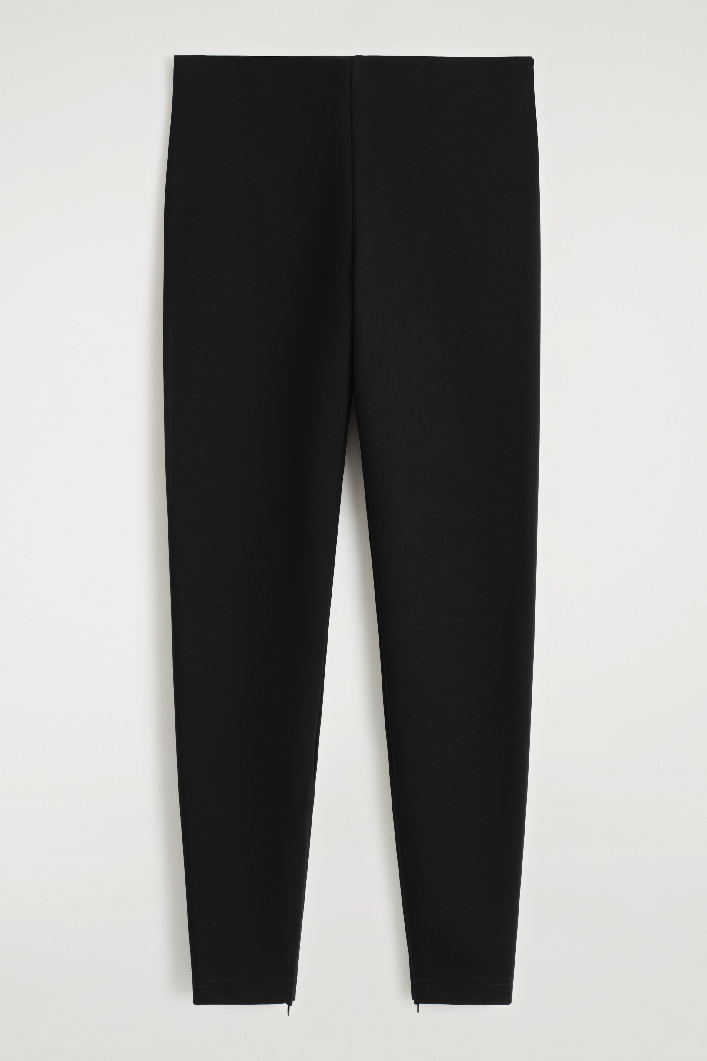 Zipped-Cuff Leggings