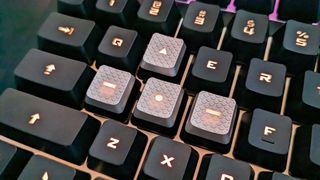 Das Keyboard X50Q WASD keycaps.