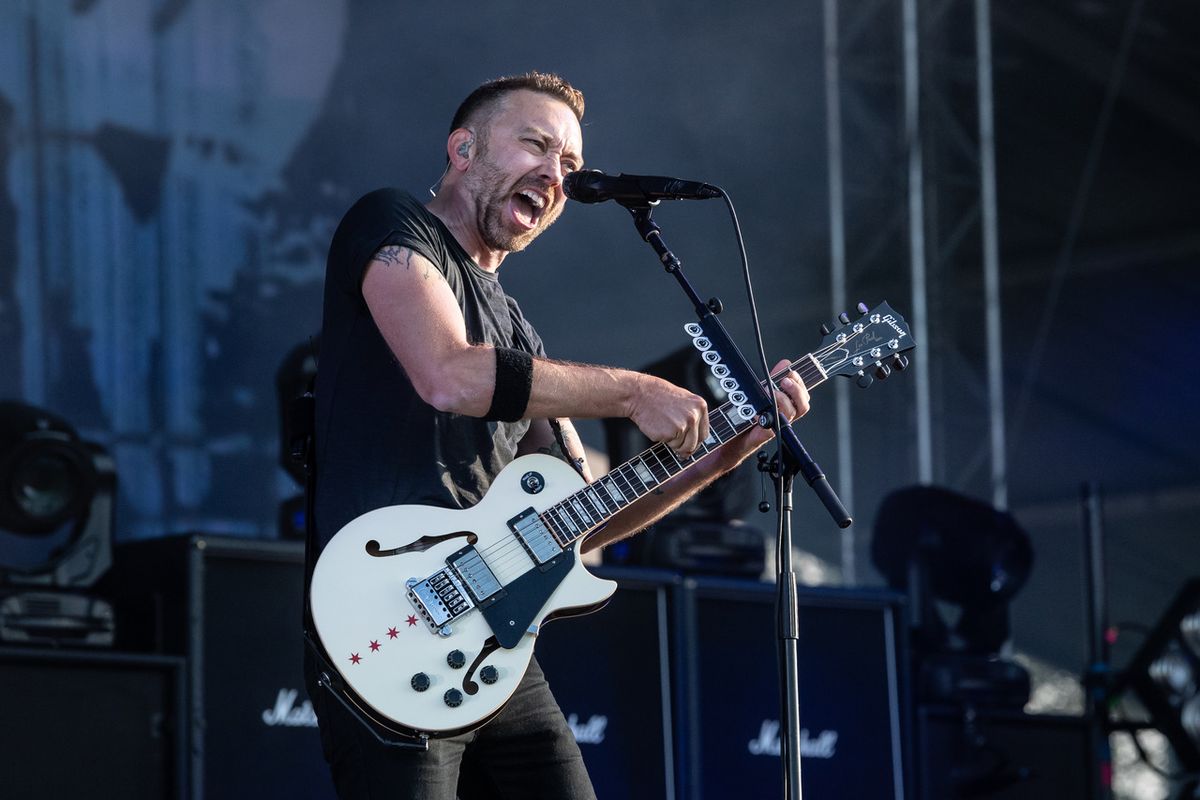 Rise Against at Download festival